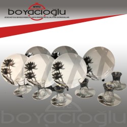 BLACK 18 PARÇA ÇAY SETİ