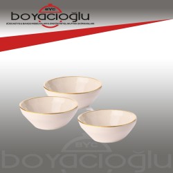 BLS-1550 LİMA ÇEREZ KASE YALDIZLI 12CM