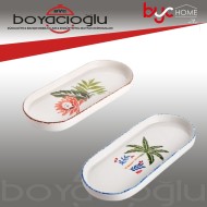 BLS-2380-2384 PALMİYE SUNUM KAYIK TABAK