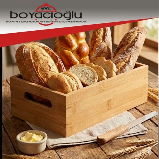BALSA BLS-MK2514 BAMBU EKMEK SEPETİ 25X14