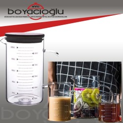 BALSA BLS-MOK01 METAL KAPAKLI ÖLÇÜ KABI 1100ML