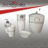 PAÇİ BNY-500292 PORSELEN TAŞLI BANYO SETİ