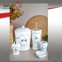 BNY-500317 PAÇİ YUVARLAK TAŞLI BANYO SETİ