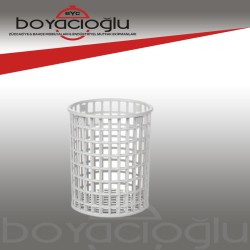 ENDÜSTRİYEL YUVARLAK KAŞIK ÇATAL BASKETİ