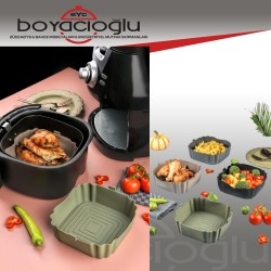 BRNS.50552 SİLİKON AİRFRY PİŞİRME KALIBI