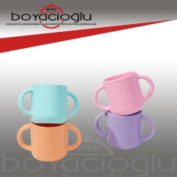 BRNS.50553 HİJENİK SİLİKON ÇOCUK BARDAK