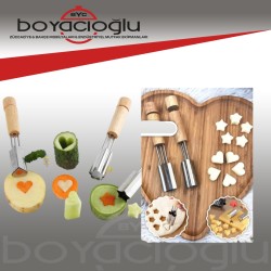 BST10432 KLAP-YILDIZ ŞEKİLLİ PEYNİR KESİCİ 