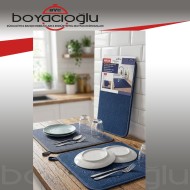 MICRA BUR-6000 MİKROFİBER BULAŞIK MATI 2Lİ 44X36