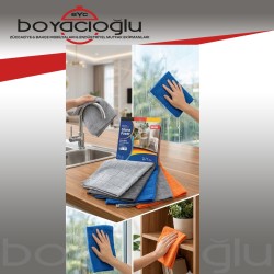 MICRA BUR-6009 MİKROFİBER TEMİZLİK BEZİ 7Lİ 30X30 