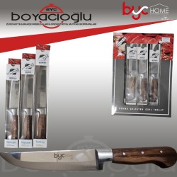 BYC HOME BİLEZİKLİ KASAP BIÇAK NO:4