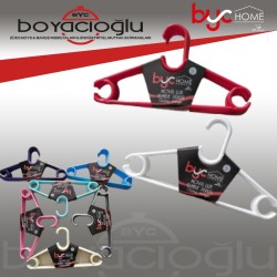 BYC HOME NOVA LÜX ELBİSE ASKISI 6LI
