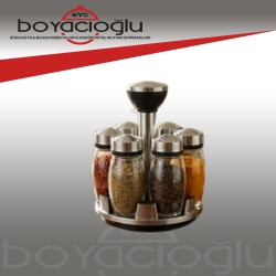 BYC HOME BYC-041 DÖNER BAHARATLIK METAL 6LI