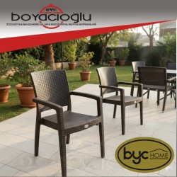 BYC HOME BREEZE RATTAN KOLTUK-KAHVE