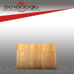BYC BAMBU  4 BÖLMELİ KAHVALTI SUNUM TABAKLARI