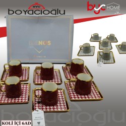 BUENOS C419 6LI KAHVE FİNCAN TK.