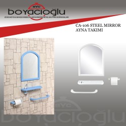 CA-106 STEEL MIRROR AYNA TAKIMI