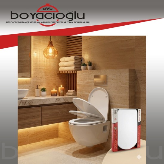 CA-204 ÇELİKAYNA JUMBO KLOZET KAPAK