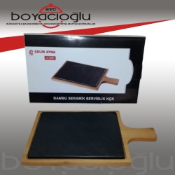 BAMBU SERAMİK SUNUM KÜÇÜK