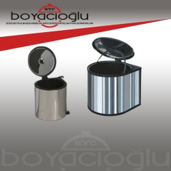 DOLAP İÇİ METAL ÇÖP KOVASI