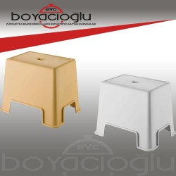 ÇELİKAYNA CA-480 LÜX BANYO TABURESİ NATUREL KÜÇÜK