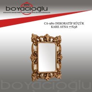 CA-980 DEKORATİF KARE AYNA 77X58