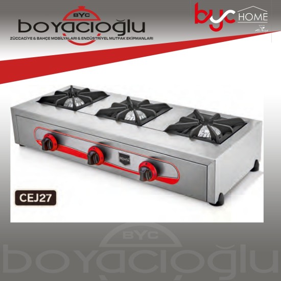 REMTA GAZLI SET ÜSTÜ OCAK 3LÜ