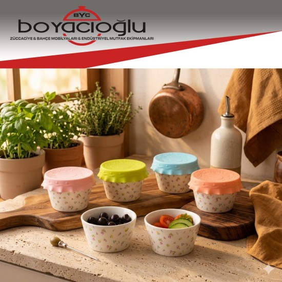ACAR CHR-05331 ENJOY SİLİKON KAPAK KAVANOZ 150ML