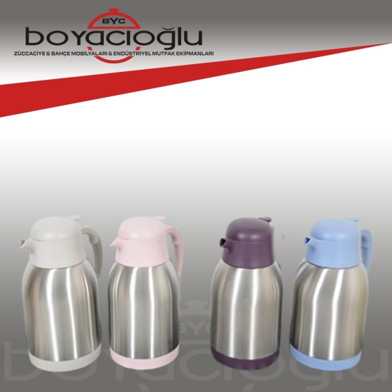 COOKER CKR2013 1,5LT RENKLİ ÇELİK TERMOS