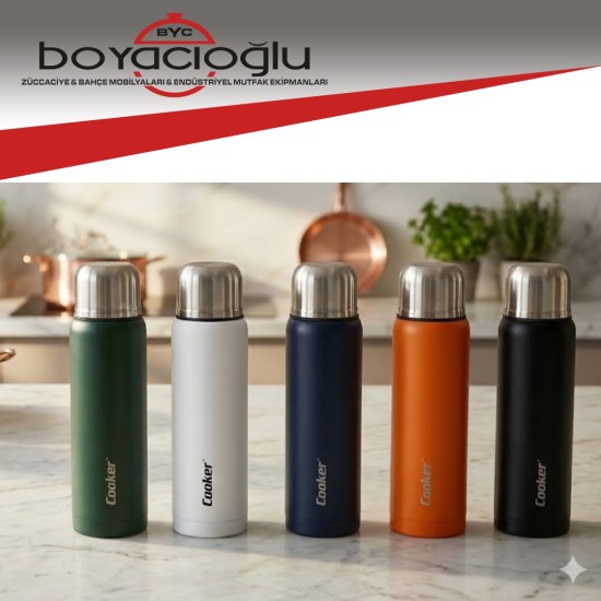 COOKER CKR2081 ÇELİK MERMİ TERMOS 1LT