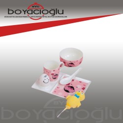CKR2519 COOKER 4 PRÇ PORSALEN MAMA SETİ