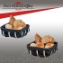 COOKER CKR2932 METAL EKMEK SEPETİ GÜMÜŞ