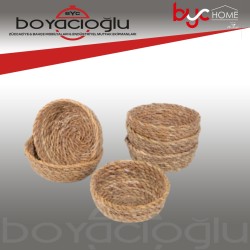 CASA LİNDA CL-13013 HASIR ÇEREZLİK KASE 13CM