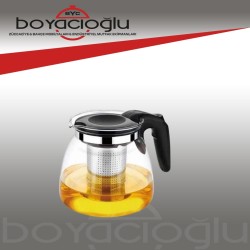 CLKN-1405 1100ML SÜZGEÇLİ CAM DEMLİK