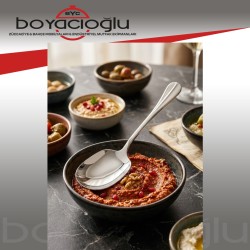 CLKN-2333 METAL SERVİS MEZE KAŞIK