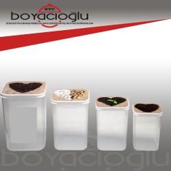 ÇANKAYA 2850 4LÜ BONNY ERZAK SAKLAMA KABI 