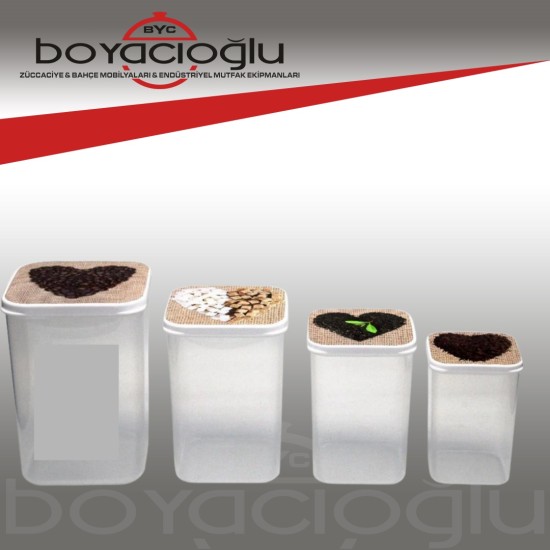 ÇANKAYA 2850 4LÜ BONNY ERZAK SAKLAMA KABI 