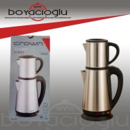 CROWN ÇELİK ÇAY MAKİNESİ