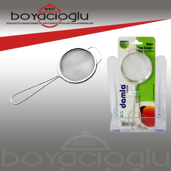 DAMLA METAL LÜX ÇAY SÜZGEÇ DAMLA METAL LÜX ÇAY SÜZGEÇ
