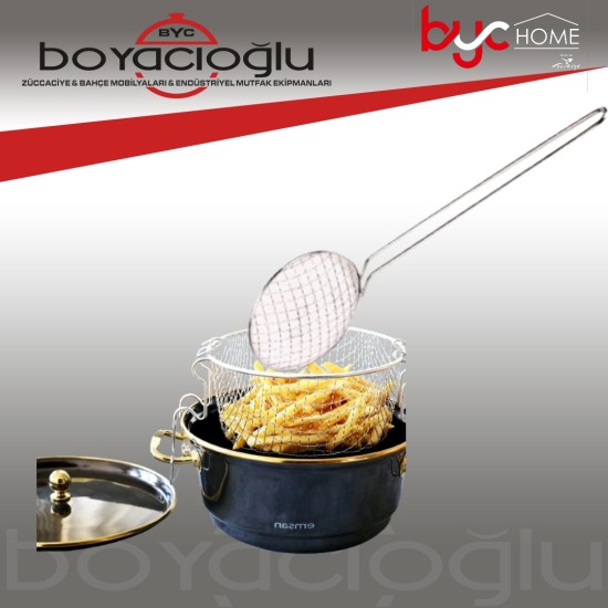 DAMLA EV TİPİ KIZARTMA KEVGİRİ 12,5 CM 