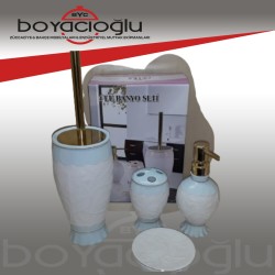 CEYKA D21380 4LÜ PORSALEN BANYO SETİ