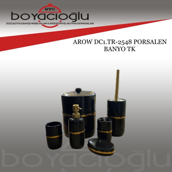 AROW DC1.TR-2548 PORSALEN BANYO SETİ