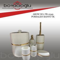 AROW DC1.TR-2549 PORSALEN BANYO SETİ