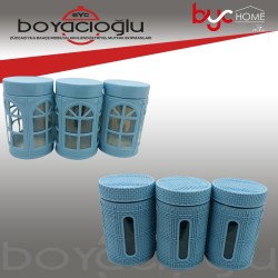 HASIREVİM DANTEL-BENİMEV KAVANOZ SETİ 660X3