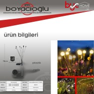 DMR-4542 SOLAR LED ÇİÇEK LAMBA 2Lİ