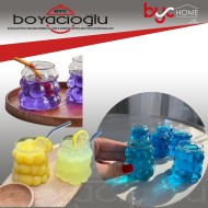 DMR-8527 ÜZÜM KAHVE YANI BARDAK 6LI