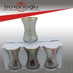 DMT303 LÜSTER YALDIZLI ÇAY BARDAK