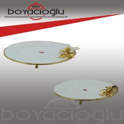 PAPATYA İKRAMLIK ÇİKOLATALIK MİNİ AYAKLI