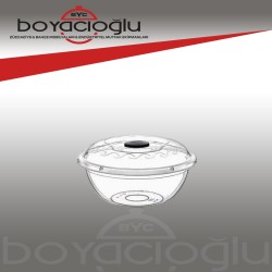 ERKOÇ E-100 0NO KAPAKLI HAMUR LEĞENİ (ŞEFFAF ) 5 LT