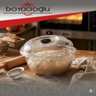 ERKOÇ E-101 1NO KAPAKLI HAMUR LEĞENİ (ŞEFFAF ) 7,5 LT