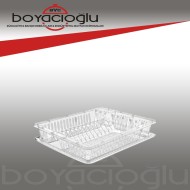 ERKOÇ E-195 SÜPER LÜKS TABAKLIK ( ŞEFFAF )